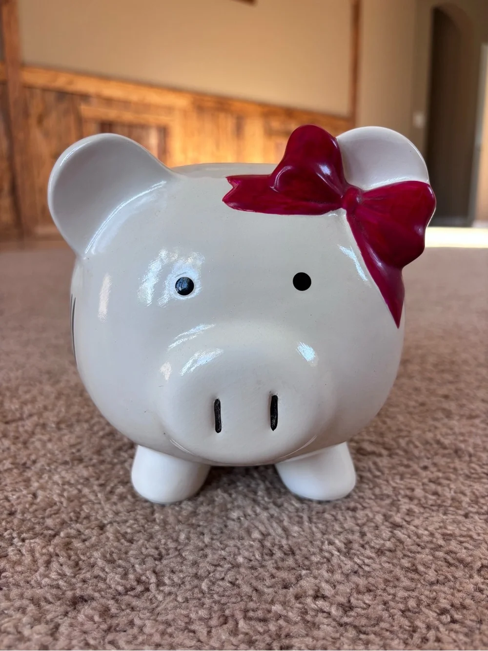 Target white piggy